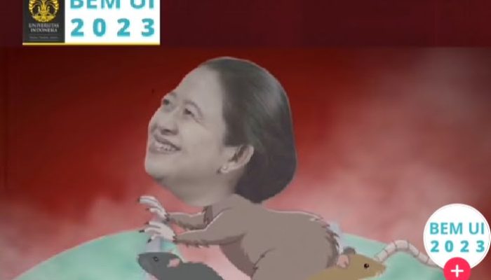 Tolak Perppu Ciptaker, BEM UI Unggah Meme Puan Maharani Berbadan Tikus, Netizen: Keren Abis