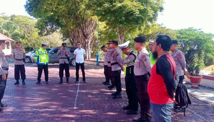 Antisipasi Lonjakan Pengunjung Wisata, Polres Donggala Tinjauan Beberapa Titik Lokasi