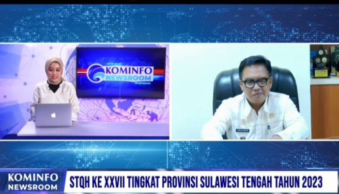 Menjelang STQH XXVII 2023, Kepala Biro Kesra Lakukan Wawancara Bersama Tim Kominfo Newsroom