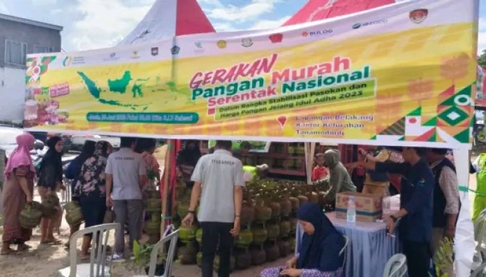 Gerakan Pangan Murah Pemkot Palu Dengan Harga Terjangkau Murah