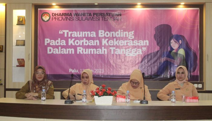 DWP Sulteng Adakan Kegiatan Rutin Bulanan, Trauma Bonding Pada Korban KDRT Jadi Topik Utama