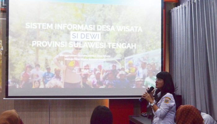 Sosialisasikan Aplikasi SI DEWI, Dispar Sulteng Dorong Pengembangan Sistem Informasi Desa Wisata