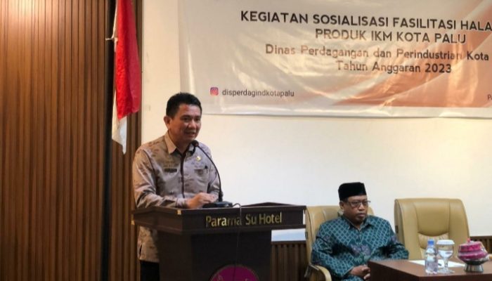 100 IKM di Kota Palu Dapat Fasilitasi Label Halal, Disperindag: Manfaatkan Dengan Baik