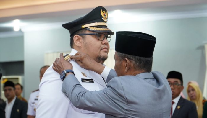 Richard Arnaldo Resmi Dilantik Sebagai Pj Bupati Parimo