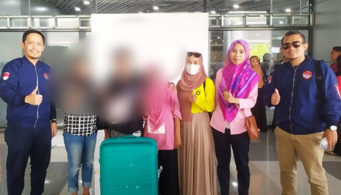 SP Palu Berhasil Pulangkan Perempuan Buruh Migran Asal Sulteng