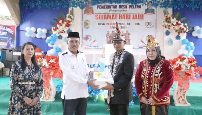 Peringatan HUT Ke 106 Tahun Desa Peleru dihadiri Wabup Morut